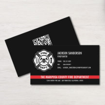 Benutzerdefinierter QR-Code für Feuerwehrleute der