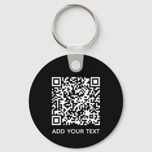 Benutzerdefinierter QR-Code für Unternehmen Schlüsselanhänger