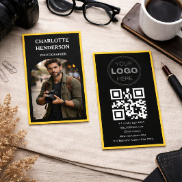 Benutzerdefinierter QR-Code-Logo für Unternehmensb Visitenkarte