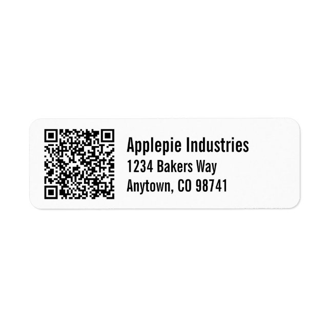 Benutzerdefinierter QR-Code mit E-Mail-Adresse (Vorne)