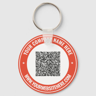 Benutzerdefinierter QR-Code Name Website für Ihren Schlüsselanhänger
