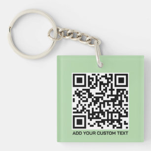 Benutzerdefinierter QR-Code-Schlüsselanhänger – mo Schlüsselanhänger