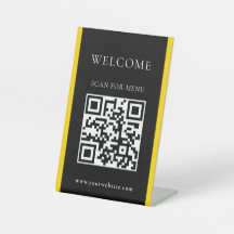 Benutzerdefinierter QR-Code Text Modernes Business