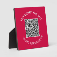 Benutzerdefinierter QR-Code und Text-Business-Eben
