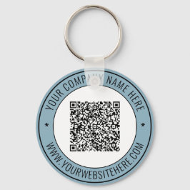 Benutzerdefinierter QR-Code und Text-Schlüsselanhä Schlüsselanhänger