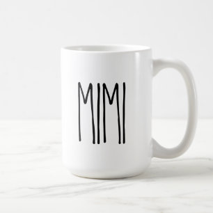 Benutzerdefinierter RAE DUNN MIMI Kaffeebecher Kaffeetasse