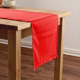 Benutzerdefinierter Red 14" X 72" Runner für jeden Kurzer Tischläufer