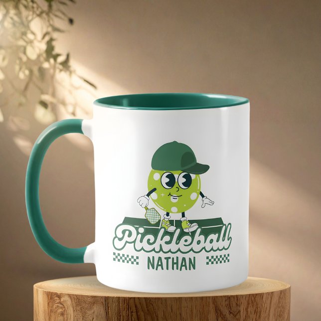 Benutzerdefinierter Retro-Pickleball-Modus  Tasse (Von Creator hochgeladen)