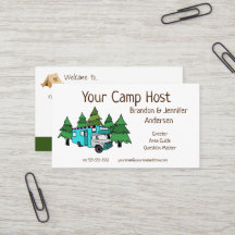 Benutzerdefinierter RV-Camp-Host| Camping Business