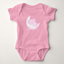 Benutzerdefinierter Schlafender-Elefant-Baby-Body