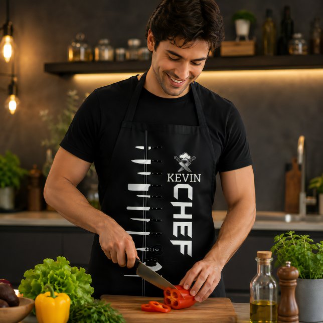 Benutzerdefinierter Schürze KOCH mit Personalisier (Von Creator hochgeladen)