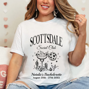 Benutzerdefinierter Scottsdale Junggesellinnenabsc T-Shirt