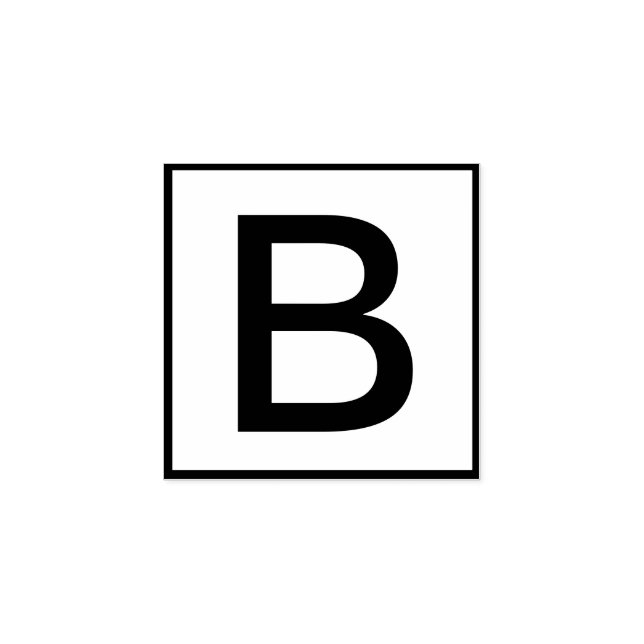 Benutzerdefinierter Single Gummistempel (Prägung)