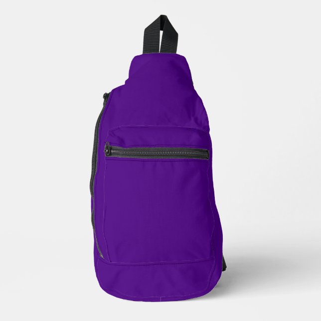 Benutzerdefinierter Sling-Backpack Crossbody Bag (Vorderseite)