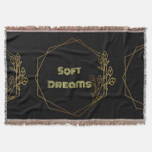 Benutzerdefinierter Soft Dreams Textname hellgelbe