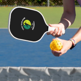 Benutzerdefinierter Spieler des Black and White Pi Pickleball Schläger