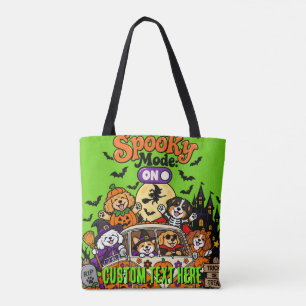 Benutzerdefinierter Spooky-Modus EIN Halloween-Hun Tasche