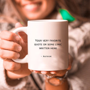 Benutzerdefinierter Spruch - erstelle deinen eigen Kaffeetasse