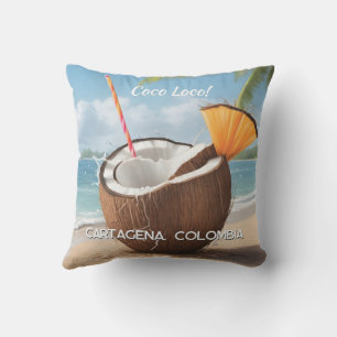 Benutzerdefinierter Standort Coco Loco Kissen