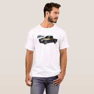 Benutzerdefinierter StepSide LUV mit Flammen T-Shirt