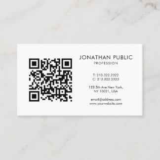 Benutzerdefinierter Strichcode QR-Code Ihr Firmenl Visitenkarte