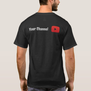 Benutzerdefinierter T - Shirt für das Black YouTub