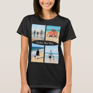 Benutzerdefinierter T - Shirt für die FotoCollage