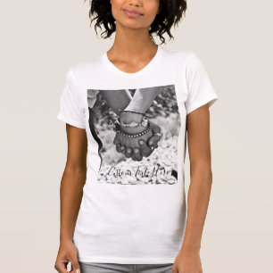 Benutzerdefinierter T - Shirt für Foto mit Text