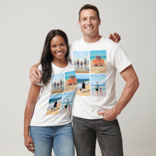 Benutzerdefinierter T - Shirt für FotoCollage Pers
