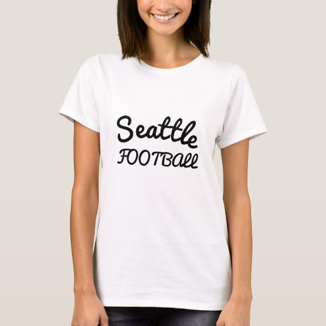 Benutzerdefinierter Team Sport City und Sport Typ T-Shirt (Vorderseite)