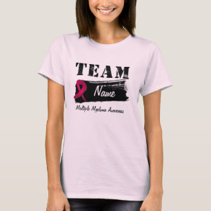 Benutzerdefinierter Teamname - Multiples Myelom T-Shirt