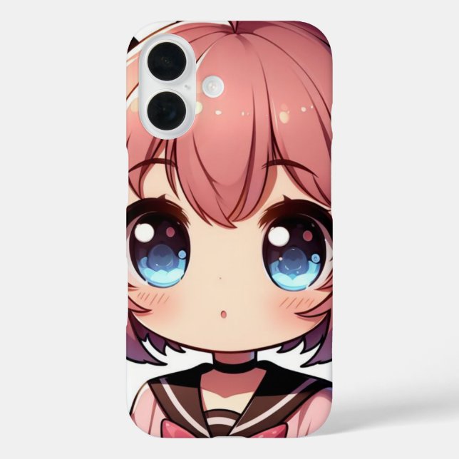 Benutzerdefinierter TelefonCase iPhone 16 Hülle (Rückseite)