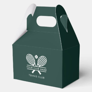 Benutzerdefinierter Tennisclub-Name Team Spieler S Geschenkschachtel
