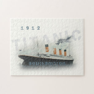 Benutzerdefinierter Text 1912 Titanic Jigsaw Puzzl