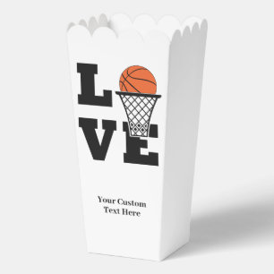 Benutzerdefinierter Text Basketball Liebe Geschenkschachtel