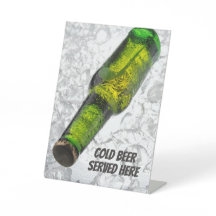 Benutzerdefinierter Text Beer auf Ice