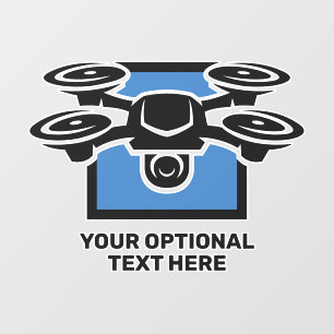 Benutzerdefinierter Text-Drossel Fensteraufkleber