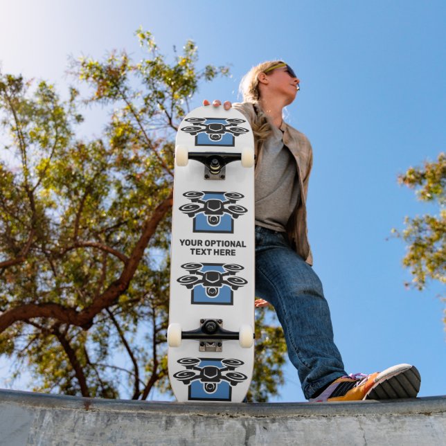 Benutzerdefinierter Text-Drossel Skateboard (Außenbereich 1)