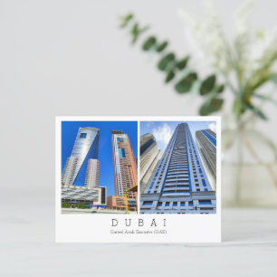 Benutzerdefinierter Text, Dubai, Postkarte der Ver
