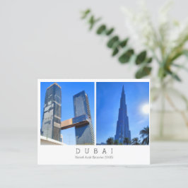 Benutzerdefinierter Text, Dubai, Postkarte der Ver