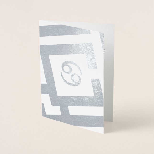 Benutzerdefinierter Text für die Silver Decoder ei Folienkarte (Vorderseite)