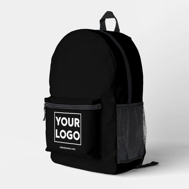 Benutzerdefinierter Text für jedes Format-Firmenlo Bedruckter Rucksack (Rückseitige Ecke Rechts)