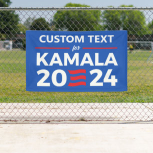 Benutzerdefinierter Text für Kamala 2024 Banner