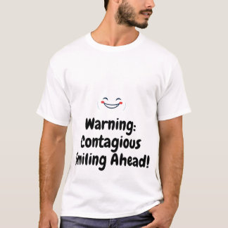 Benutzerdefinierter Text Glücklicher Minimalistisc T-Shirt
