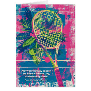 🎾 🎄 Benutzerdefinierter Text, Grüße der Jahresze