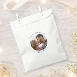 Benutzerdefinierter Text Hinzufügen von Foto-Hochz Geschenktütchen