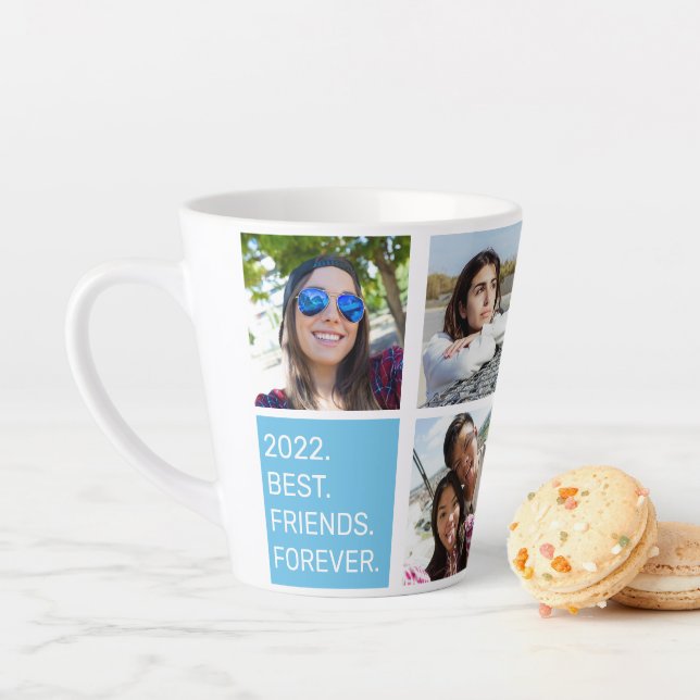 Benutzerdefinierter Text Ihrer FOTOS Milchtasse (Beispiel)