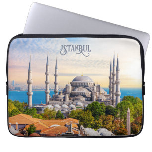 Benutzerdefinierter Text Istanbul Laptopschutzhülle