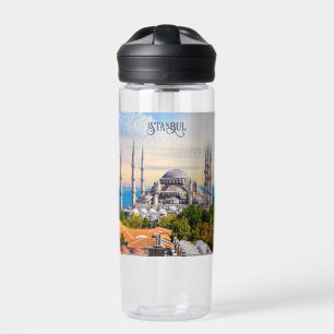 Benutzerdefinierter Text Istanbul Trinkflasche