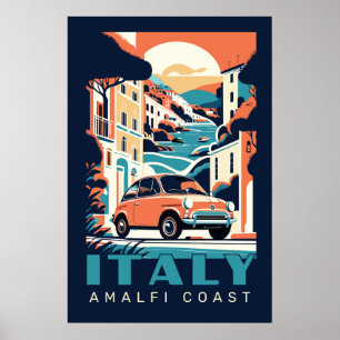 Benutzerdefinierter Text Italien Poster